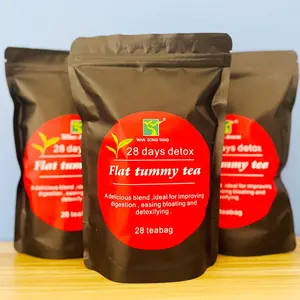 وينستاون 28day detox مسطح البطن الشاي OEM فقدان الوزن التخسيس الشاي لحرق البطن الكبيرة نظام غذائي keto detoxify