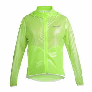 PVC waterproof Translucent raincoat Foldable Waterproof for Men and Ladies/raincoat poncho for a bike