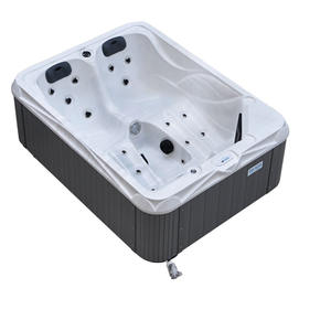 Lussuosa Vasca Idromassaggio Balboa per 2-3 Persone, Piccola Spa da Esterno 110, Piscina Moderna, Vasca Idromassaggio da Esterno - Product Image 4