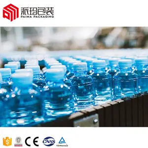 Full Set Complete PET Plastic Small Bottle Drinking Water Production Line / Bottle Water Filling Machine/ Water Packing Machine