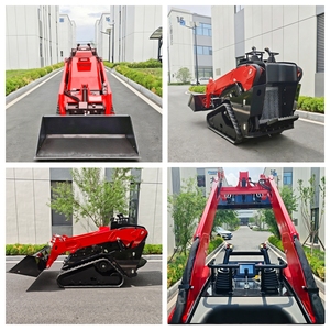 Mini-chargeuse sur chenilles V1000, certifiée EPA/EURO5/CE, multifonctionnelle avec divers accessoires, capacité de charge de 650 kg, moteur <span class=keywords><strong>Kubota</strong></span> - Product Image 2