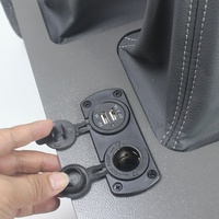 Organisateur de console centrale pleine longueur Auto-y pour Toyota Land Cruiser 76 79 LC76 LC79 Dual