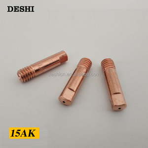 15AK24KD36KD accessoires de torche de soudage MIG de haute qualité, pointes de contact de soudage CO2 15AK 24KD M6 * 0.8/1.0/1.2mm <span class=keywords><strong>36KD</strong></span> M8 * 0.8/1.0/1.2mm - Product Image 4