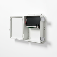 Switch PoE de 16 Puertos 10/100Mbps con 2 Puertos Gigabit Uplink, Caja PoE Impermeable para Exteriores de 48V para Cámaras IP CCTV y Control de Acceso