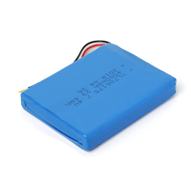 Rechargeable 2s Lithium Polymer Battery 7.4v 4000mah Rechargeable Lipo Battery Pack