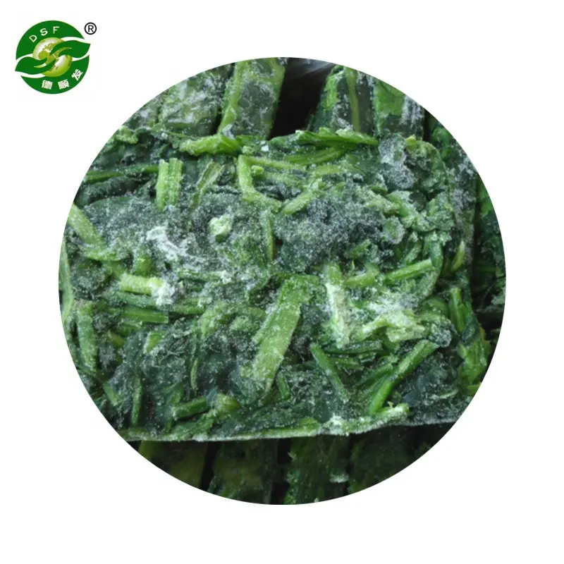 Высококачественный Китайский замороженный продукт IQF Овощной измельченный шпинат на продажу