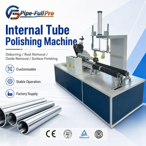 Machine de polissage interne pour tuyaux métalliques, machine de décapage de rouille des parois intérieures, machine de polissage miroir pour tuyaux en acier - Product Image 1