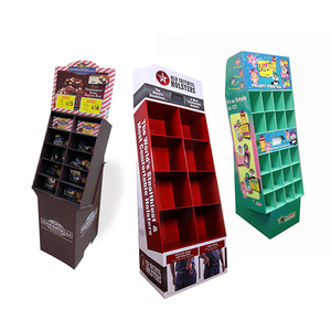 Siêu Thị Khuyến Mãi <span class=keywords><strong>Pop</strong></span> Up Carton Giấy Các Tông Sàn Hiển Thị Đứng 4 Tier Cà Phê Quảng Cáo Cửa Hàng Hiển Thị Kệ Cho Đồ Chơi - Product Image 3