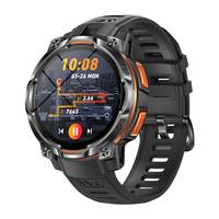 Nuevo Reloj Inteligente KC108 con GPS, Brújula, Linterna, Monitoreo de Salud, Pantalla TFT de 1.46'', Resistente al Agua IPX8, Reloj Inteligente para Exteriores