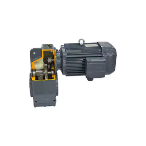 Moteur série F 0,37 kW, réducteur de vitesse parallèle à engrenages hélicoïdaux F67, faible bruit, pour l'industrie de la construction - Product Image 2