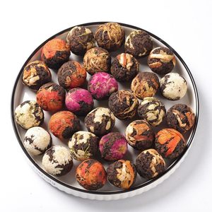 Thé en fleurs compressé saveur verte chinoise, personnalisable en gros, marque privée OEM - Product Image 1
