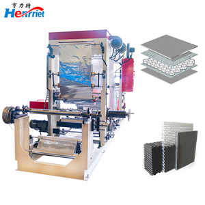 Machine <span class=keywords><strong>de</strong></span> collage automatique <span class=keywords><strong>à</strong></span> noyau en nid d'abeille en aluminium pour une ligne <span class=keywords><strong>de</strong></span> production <span class=keywords><strong>de</strong></span> collage uniforme <span class=keywords><strong>de</strong></span> tôles - Product Image 3