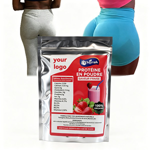 Poudre de Collagène Protéinée Premium pour l'Amélioration des Fessiers, Saveur Fraise, <span class=keywords><strong>Croissance</strong></span> Musculaire pour Femmes Adultes, Courbes Attrayantes - Product Image 3