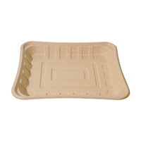 Assiette de voyage personnalisée 64oz 1900ml en bagasse de canne à sucre, jetable, biodégradable, imperméable, résistante à la graisse, alimentaire et compatible micro-ondes