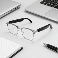 Lunettes Intelligentes IA les Plus Populaires avec Caméra Wi-Fi 1080P, Étanchéité IPX-5, Chargement Magnétique, Contrôle par Application et Lecteur de Musique