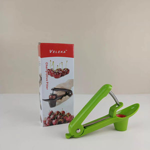 Mayorista S351 Utensilios de Cocina: Descorazonador de Cerezas, Removedor de Semillas de Frutas de Plástico, Descorazonador Portátil, Herramienta Manual para Aceitunas - Product Image 5