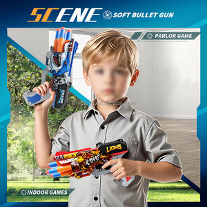 Pistola Giocattolo Revolver in Offerta Speciale, con Proiettili Morbidi a Quattro Colpi, Gioco di Tiro, Pistola Giocattolo in Plastica con Proiettili in Schiuma, Pistola Sniper con Proiettili in EVA - Product Image 4