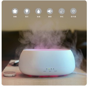Aroma Diffuser Ultrasonic <b>Humidifier</b> With Remote Control Led Light 500Ml Capacity For Home Use - Product Image 3