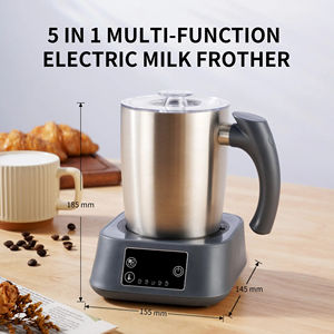 <span class=keywords><strong>Mousseur</strong></span> <span class=keywords><strong>à</strong></span> <span class=keywords><strong>lait</strong></span> détachable 17oz vapeur de <span class=keywords><strong>lait</strong></span> <span class=keywords><strong>électrique</strong></span> en acier inoxydable mousse chaude/froide automatique et fabricant de chocolat chaud - Product Image 2