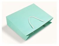 Alibabab Guarantee Sac d'emballage en papier kraft avec poignée pour supermarché au détail Cadeau Stock Shopping commercial