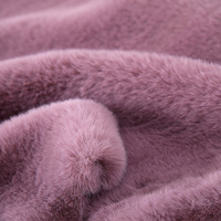 Tissu en fausse fourrure de luxe, 20 mm, 25 mm, 30 mm, 38 mm, 55 mm, tissu en fourrure de lapin, tissu en peluche