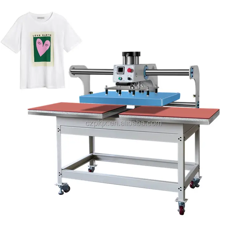 多機能Tシャツ熱転写紙印刷Tシャツ衣類用自動熱プレス機価格