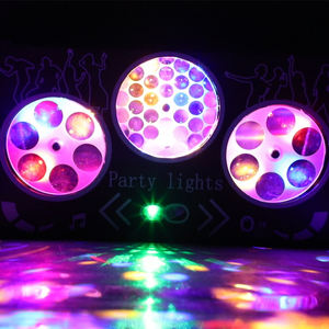 Wuzstar DJ Disco Stage Light-Sound-Activated Red/<strong>Green</strong> <strong>Lasers</strong> RGB LED GOBO Kaleidoscope Effects Remote DMX Control for Parties - Product Image 5