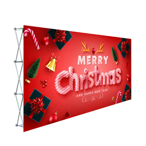 Di động cuộn nhôm hợp kim lưới hiển thị đứng 3*3m tùy chỉnh logo công ty 30 phút nhanh chóng thiết lập phong cách hiện đại kỹ thuật số - Product Image 5