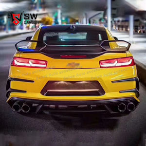 Alerón trasero <span class=keywords><strong>de</strong></span> fibra <span class=keywords><strong>de</strong></span> carbono estilo H-Ornet para Chevrolet <span class=keywords><strong>Camaro</strong></span> 2015-2022, alerón <span class=keywords><strong>de</strong></span> maletero <span class=keywords><strong>de</strong></span> nueva condición, alerón trasero, Kit <span class=keywords><strong>de</strong></span> carrocería - Product Image 2