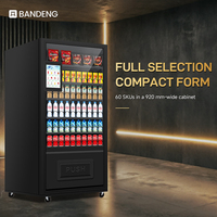Sistema de Venta Automática Sin Asistencia BANDENG 6610SS 10T, Desarrollado para Uso Flexible de Autoservicio con Almacenamiento Refrigerado Comercial