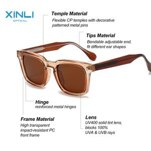 Classic Women's Wholesale <b>Sunglasses</b> with Gold Plated Metal Paint and Fashion Men - Product Image 4