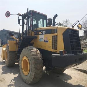 Cargador frontal usado Komatsu WA380 a la venta en buen estado para bomba de componentes de núcleo de ingeniería y construcción - Product Image 3
