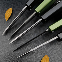 MT UT90 Taschenmesser für Outdoor, Camping, Wandern, EDC Taktisches Messer mit D2-Klinge und Aluminiumlegierungsgriff, Jagdmesser
