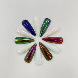 Polvo de pigmento cromado Aurora Magic, líquido cromado para <span class=keywords><strong>uñas</strong></span>, <span class=keywords><strong>efecto</strong></span> espejo, Etiqueta Privada - Product Image 3