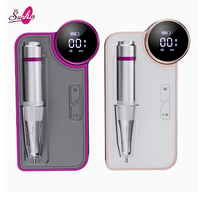 Lime à ongles rechargeable portable, forme stylo haute puissance, pour manucure/pédicure professionnelle, usage domestique ou en salon, charge USB