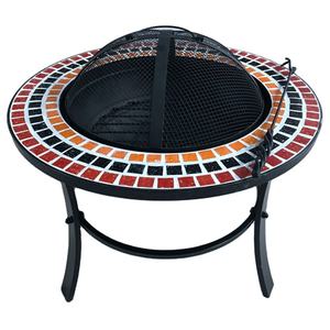 Achtertuin <span class=keywords><strong>Bbq</strong></span> Mozaïek Tegel Surround Vuurkorf Tafel - Product Image 1