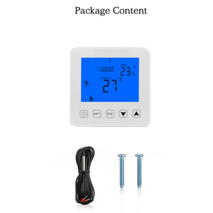 Thermostat <span class=keywords><strong>WiFi</strong></span> programmable LCD - Certifié sécurité UE moderne pour usage hôtelier, <span class=keywords><strong>chauffe</strong></span>-<span class=keywords><strong>eau</strong></span> électriques, systèmes de chauffage par le sol - Product Image 5