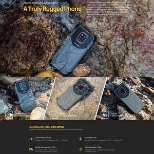 Ulefone-teléfono inteligente Power Armor 14, resistente, 4GB + 64GB, 6,52 pulgadas, 10000mAh, carga inalámbrica, Android, con NFC - Product Image 2