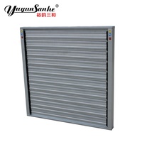 Nouvelles volets de ventilation électriques pour fenêtre, entrée d'air, moteur 24V DC, acier galvanisé, ouverture manuelle/automatique, pour poulailler 1