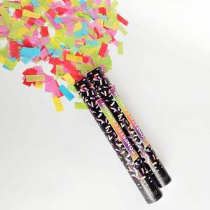 Wholesale Flame Retardant Tissue Paper 12inch Party Popper Confetti Cannon for <strong>Halloween</strong> and Christmas - Product Image 1