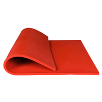 Feuille d'éponge en silicone de haute qualité résistante aux hautes températures, feuille de mousse de caoutchouc silicone résistante à la chaleur
