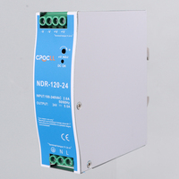 Alimentation électrique intelligente à commutation Crocll NDR-120 à sortie unique 120W 5V 12V 24V, alimentation électrique pour tatouage, alimentation électrique variable