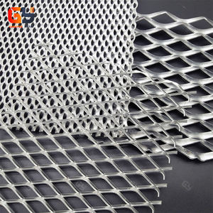 חזיתות לוחות אלומיניום מורחבים רשת מתכת מושעה תקרה חזית פאנל - Product Image 3