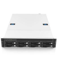 Стандартный серверный корпус ATX 12x9.6 дюймов с горячей заменой, 8 отсеками для HDD, 2U, для монтажа в стойку, по заводской цене