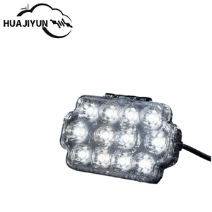 Luz Delantera LED para Scooter Huajiyu de <span class=keywords><strong>72V</strong></span> CC con Motor sin Escobillas, 12 LED, Plástico, para Bicicleta Eléctrica/Scooter/Triciclo - Product Image 4