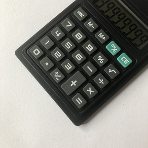 Black Calculator With Large Display Battery Powered For Office Use - Product Image 3