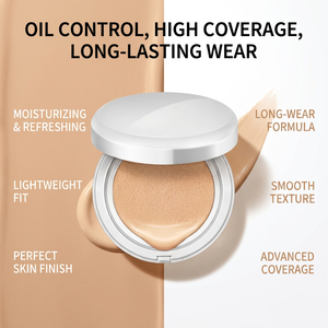 Crème <span class=keywords><strong>BB</strong></span> coussin d'air marque privée SPF 50, fini éclatant, couvrance naturelle, fond de teint avec bienfaits éclaircissants - Product Image 3