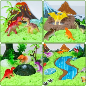 Dinosaure Sensoriel <span class=keywords><strong>Bac</strong></span> <span class=keywords><strong>à</strong></span> <span class=keywords><strong>Sable</strong></span> Jouets <span class=keywords><strong>Bac</strong></span> <span class=keywords><strong>à</strong></span> <span class=keywords><strong>Sable</strong></span> Ensemble Jouet pour Éducatif Précoce Drôle <span class=keywords><strong>Bac</strong></span> <span class=keywords><strong>à</strong></span> <span class=keywords><strong>Sable</strong></span> avec Outils et Animaux pour Enfants - Product Image 6