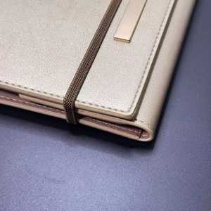 Cuaderno de cuero mate <span class=keywords><strong>A5</strong></span> con logotipo personalizado, organizador de encuadernación de hojas sueltas, Estilo espiral, impermeable, diario escolar, diarios - Product Image 4