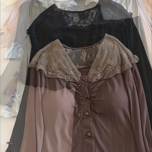 Nouvel ensemble de pyjama en soie glacée fine pour femme, manches longues, nouveau style, couleur unie, vêtements de nuit printemps-automne - Product Image 6